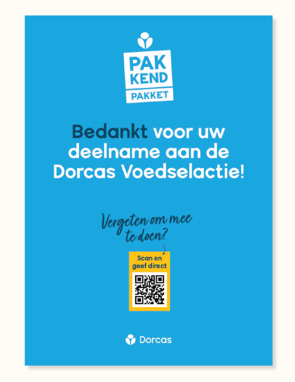 Bedankposter (A3)